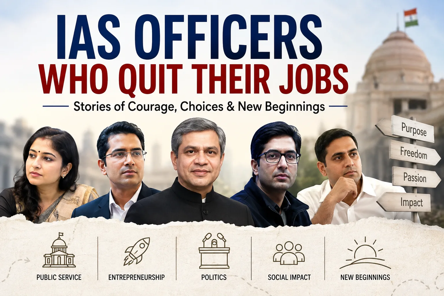 IAS officers who quit their jobs and pursued new careers